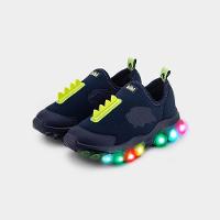 Tênis Infantil de Luz Bibi Roller Celebration 2.0 Azul de Dragossauro - 3