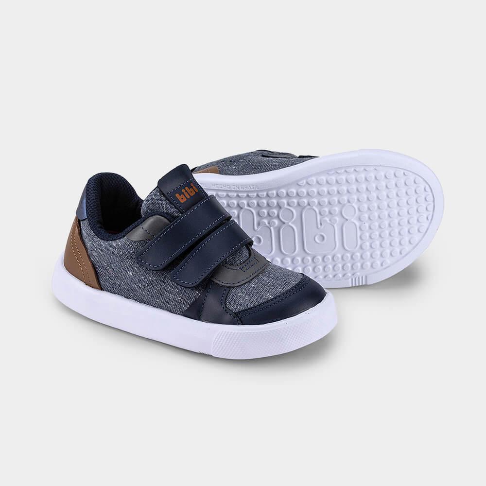Tênis Infantil Bibi Agility Mini II Marinho com Tiras - 4