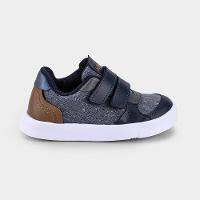 Tênis Infantil Bibi Agility Mini II Marinho com Tiras - 1