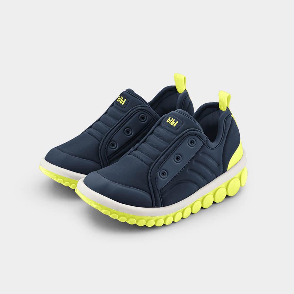 Tênis Infantil Bibi Roller 2.0 Azul com Amarelo - 3