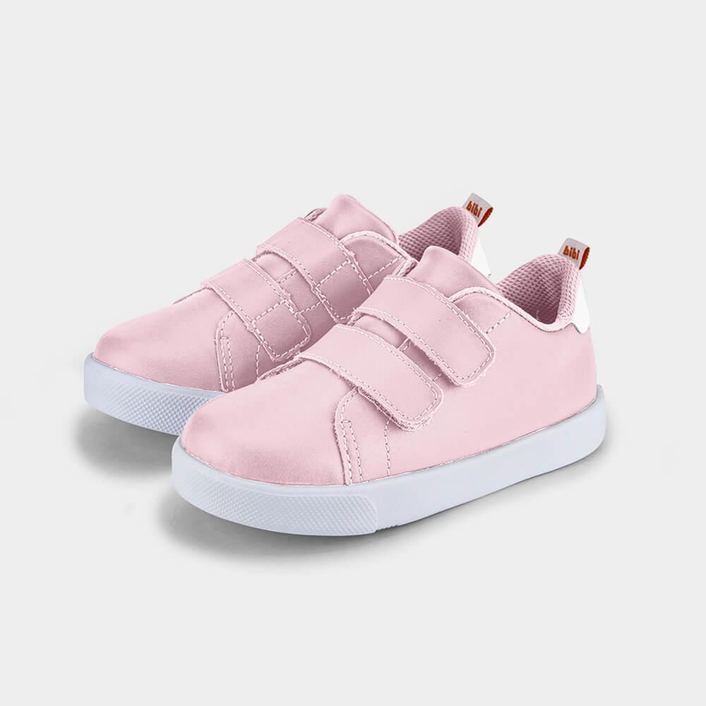 Tênis Infantil Bibi Agility Mini II Rosa de Couro - 2