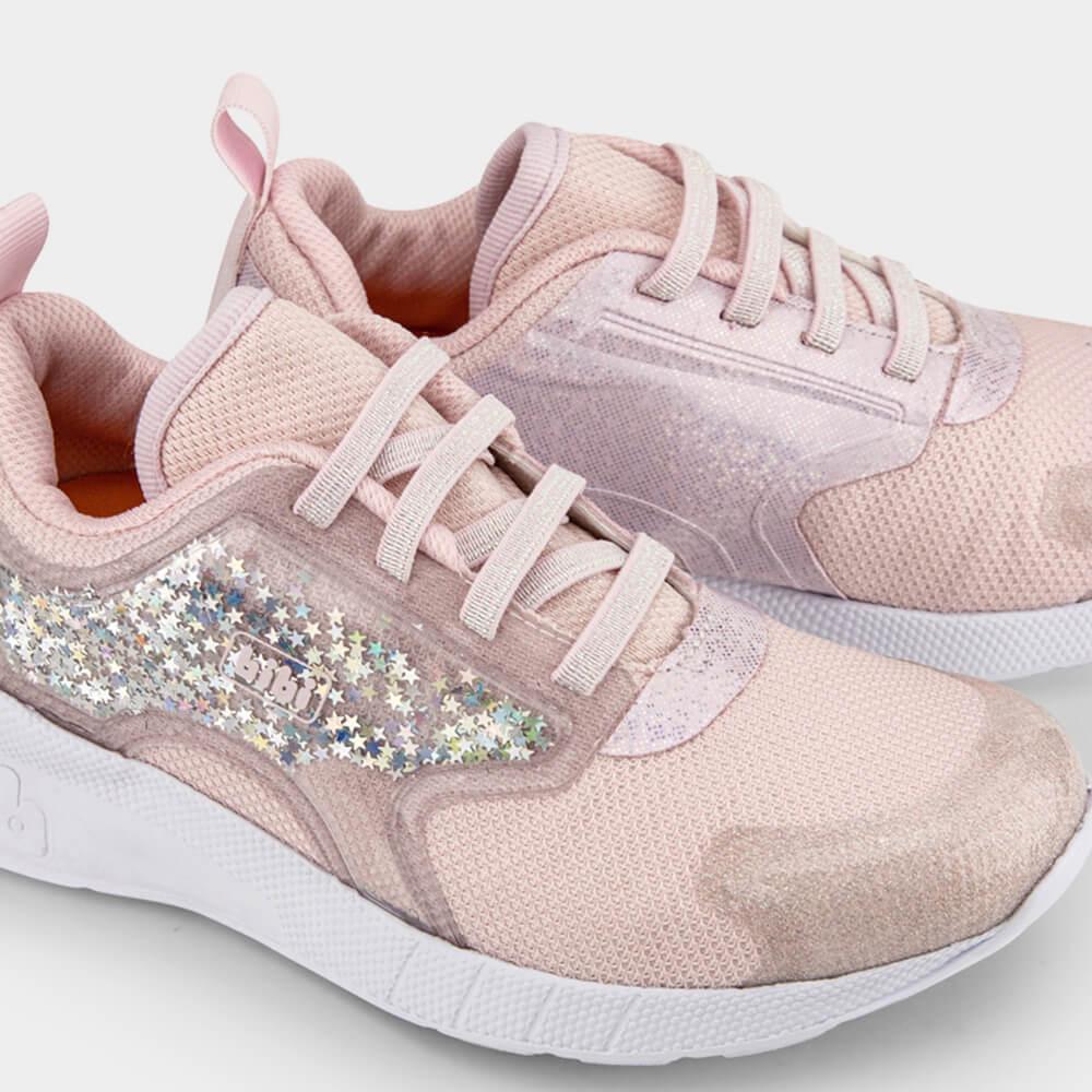 Tênis Infantil Bibi Evolution ll Sugar com Estrelas - 3