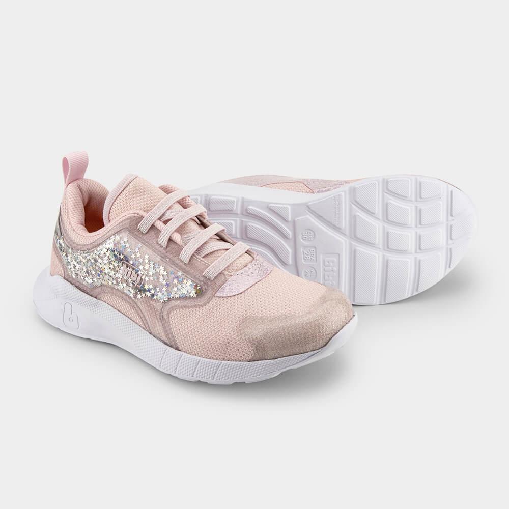 Tênis Infantil Bibi Evolution ll Sugar com Estrelas - 5