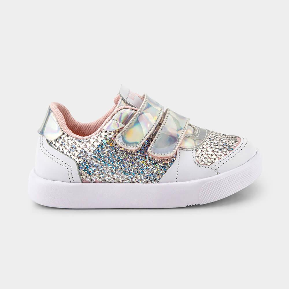 Tênis Infantil Bibi Agility Mini II Holográfico com Tiras - 1
