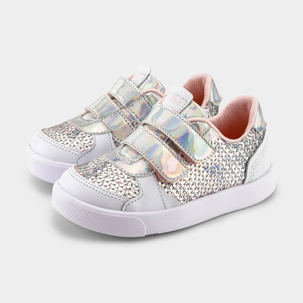 Tênis Infantil Bibi Agility Mini II Holográfico com Tiras - 3