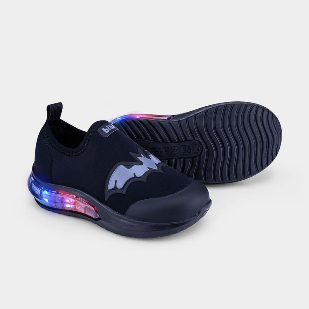 Tênis Infantil de Luz Bibi Space Wave 3.0 Preto de Morcego - 4