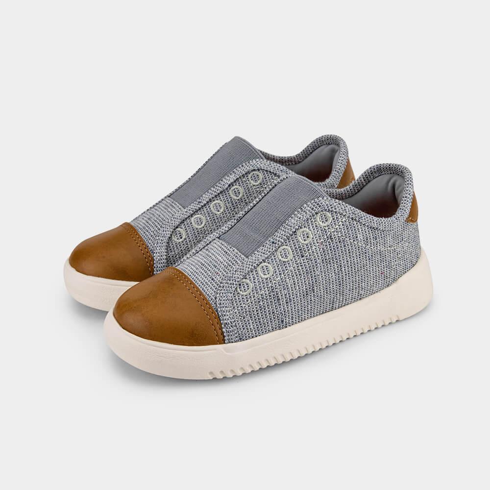 Tênis Infantil Casual Bibi New Way Ecru com Caramelo 1192078 - 2