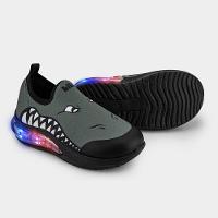 Tênis Infantil de Luz Bibi Space Wave 3.0 Verde de Jacaré - 2