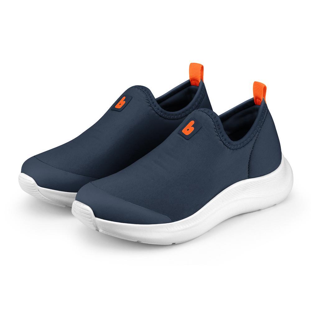 Tênis Infantil Bibi Action Azul Naval com Laranja - 5