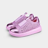 Tênis Infantil Bibi Glam Rosa com Brilho - 3