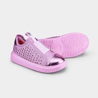 Tênis Infantil Bibi Glam Rosa com Brilho - 4