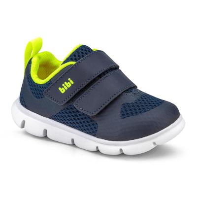 Tênis Infantil Masculino Bibi Energy Baby New II Azul com Amarelo 1107083