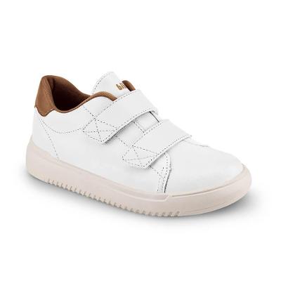Tênis Infantil Masculino Bibi New Way Branco com Velcro 1192017