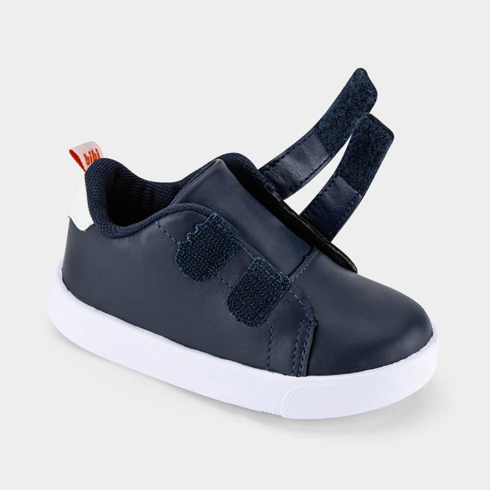 Tênis Infantil de Couro Bibi Azul Agility Mini II - 4