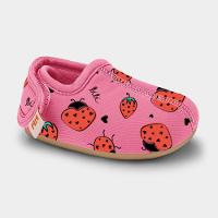 Tênis Meinha Infantil Bibi Afeto Joy II Rosa com Moranguinhos - 1