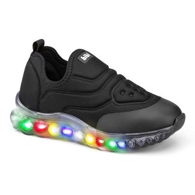 Tênis Infantil de Luz Unissex Bibi Roller Celebration Preto 1079071