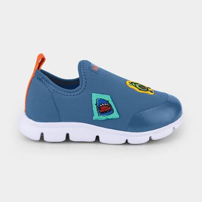 Tênis Infantil Bibi Energy Baby New ll Azul Lunar