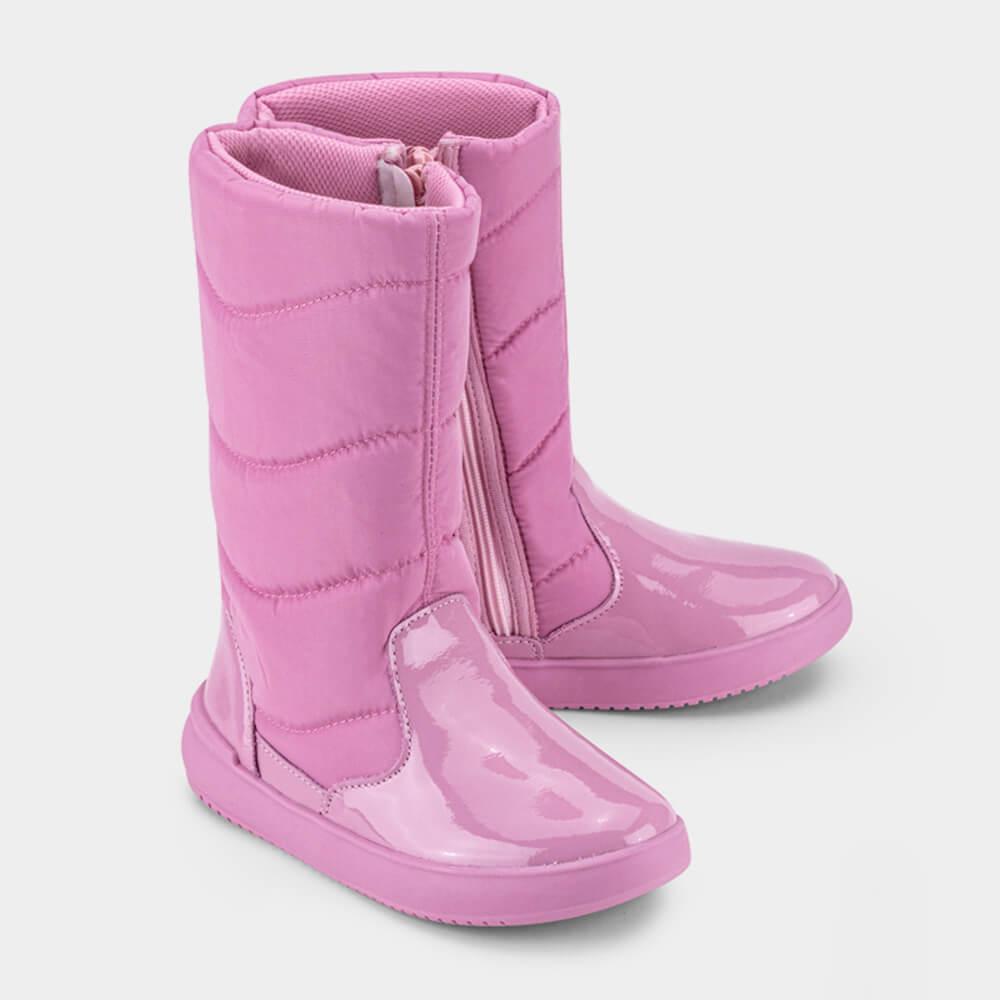 Bota Infantil Cano Longo Bibi Urban Basic Drop Rosa - 2
