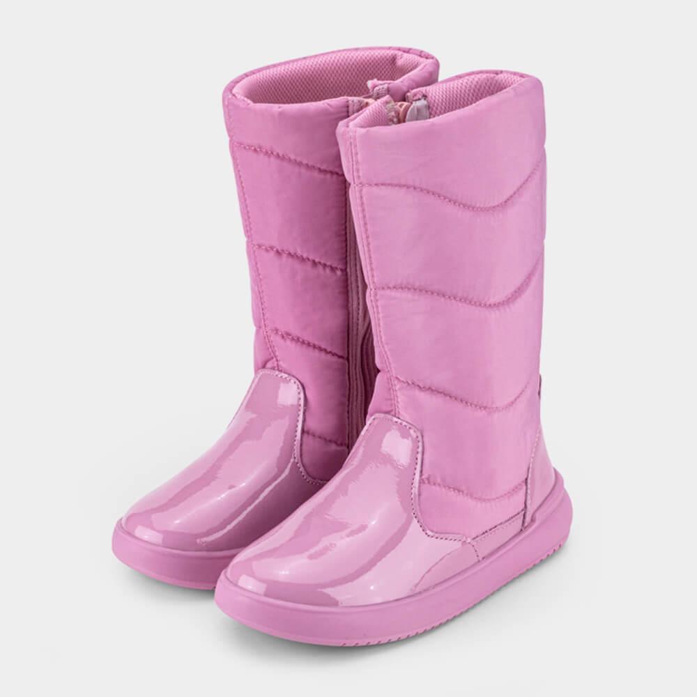 Bota Infantil Cano Longo Bibi Urban Basic Drop Rosa - 3