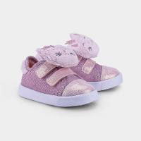 Tênis Infantil Bibi Agility Mini II Rosa com Gatinho Pelúcia - 2
