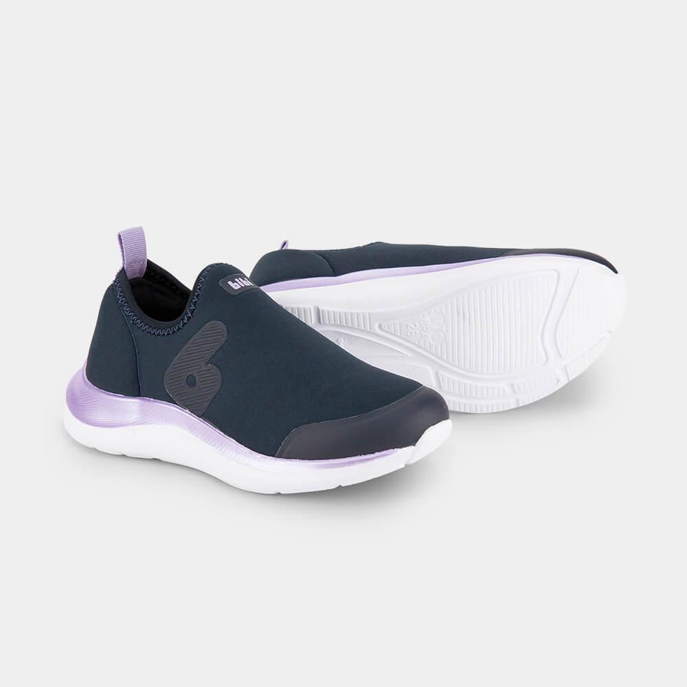 Tênis Infantil Bibi Action Azul com Lilás - 3