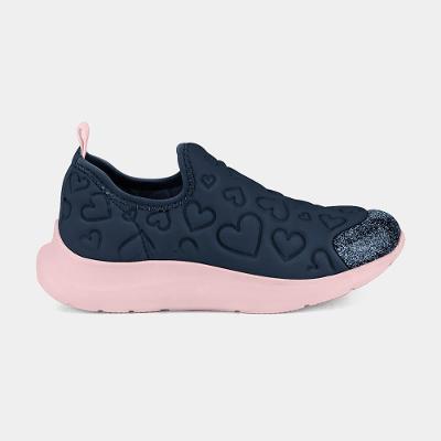 Tênis Infantil Bibi Action Azul Marinho de Coração 25