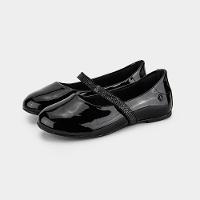 Sapatilha Infantil Bibi Ballerina Basic Preta com Brilho - 2
