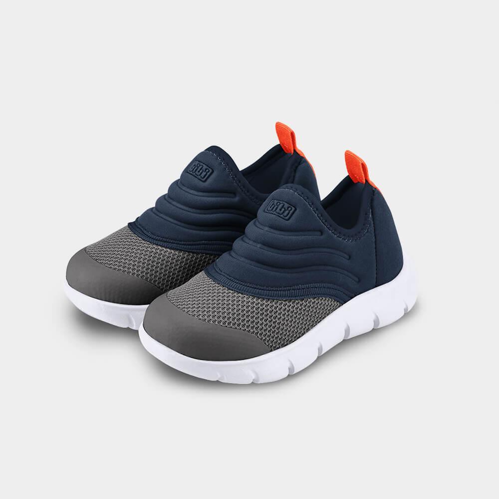 Tênis Infantil Bibi Energy Baby 2.0 Azul e Cinza - 3