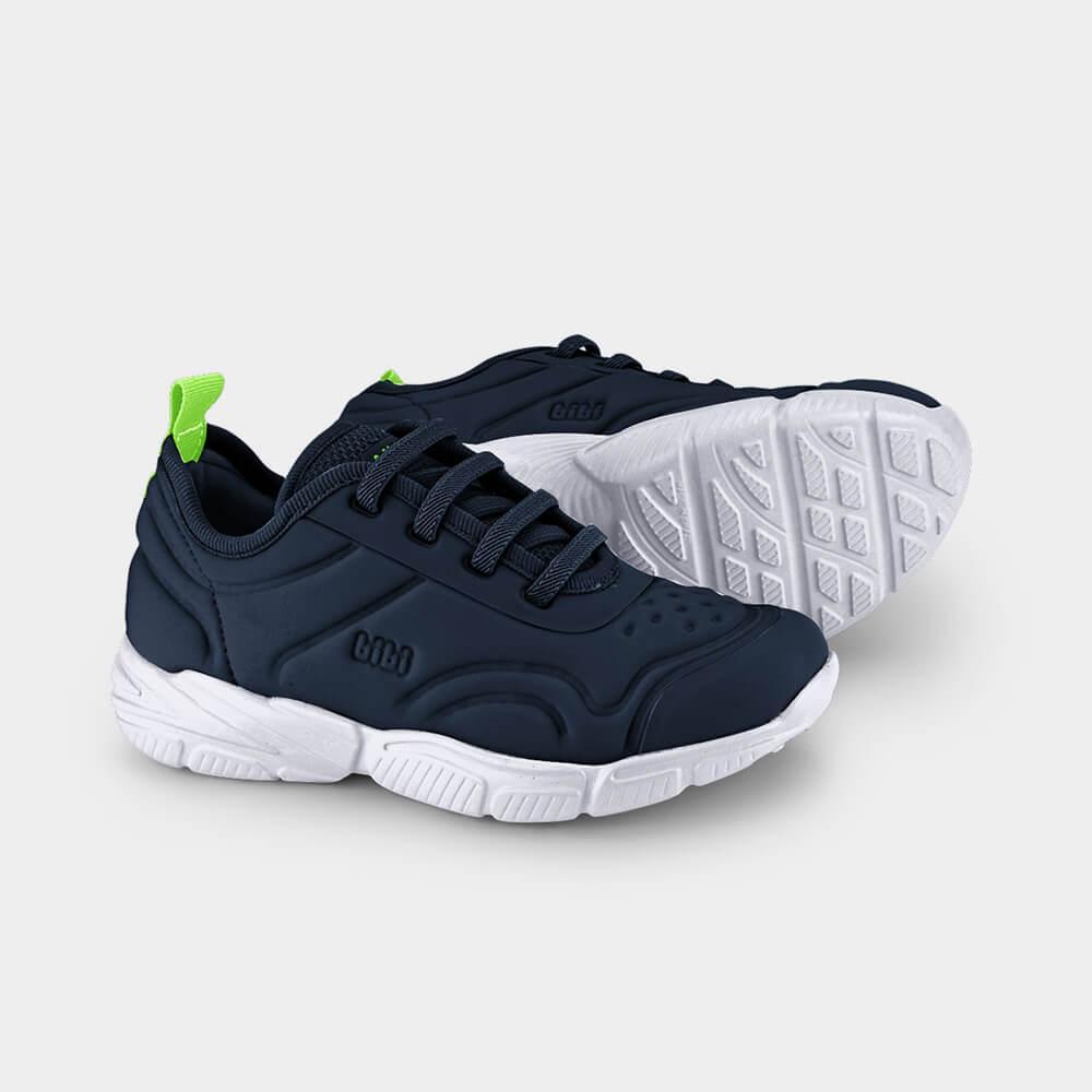 Tênis Infantil Bibi Ever Azul Marinho e Citrus - 3