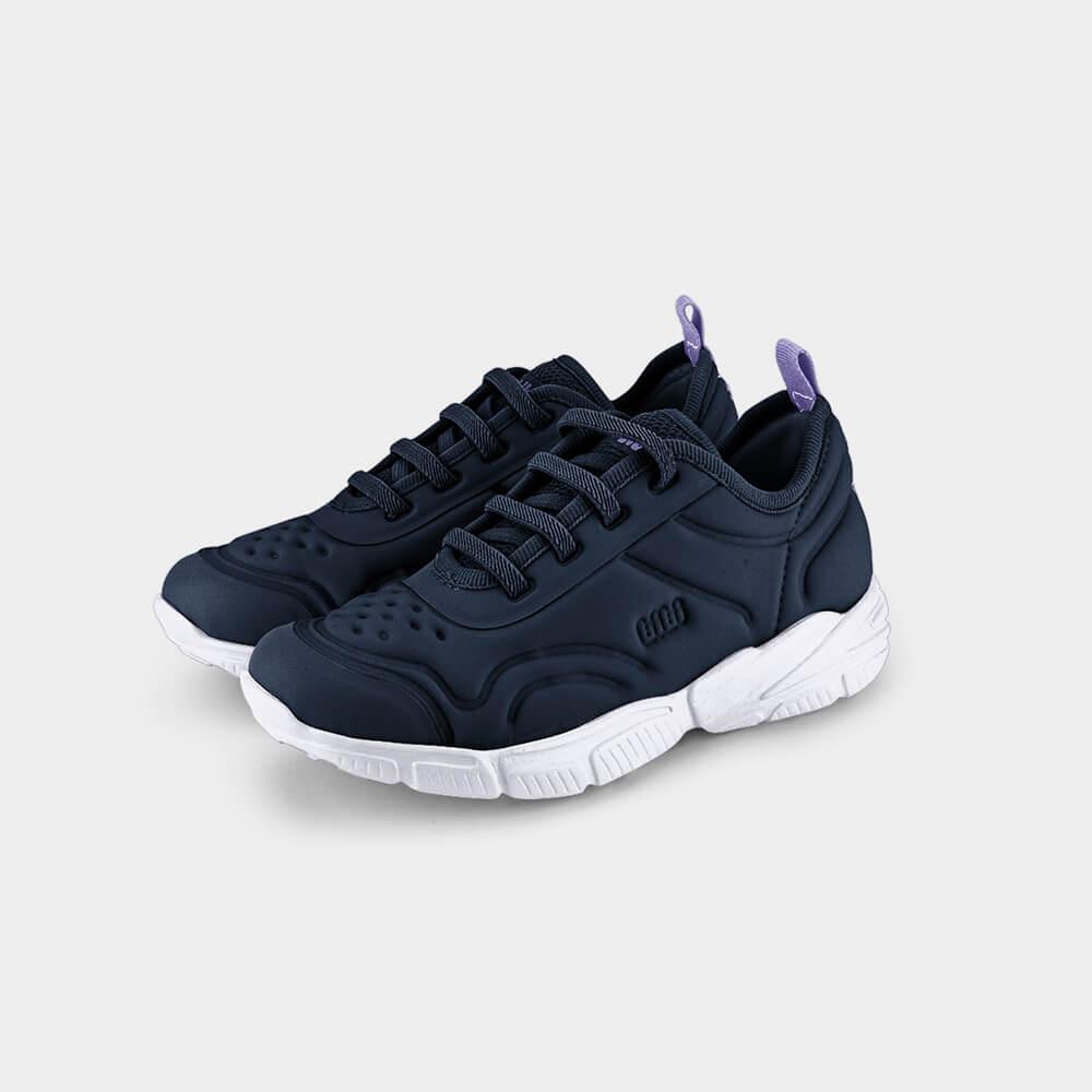 Tênis Infantil Bibi Ever Azul Marinho e Lilás - 2