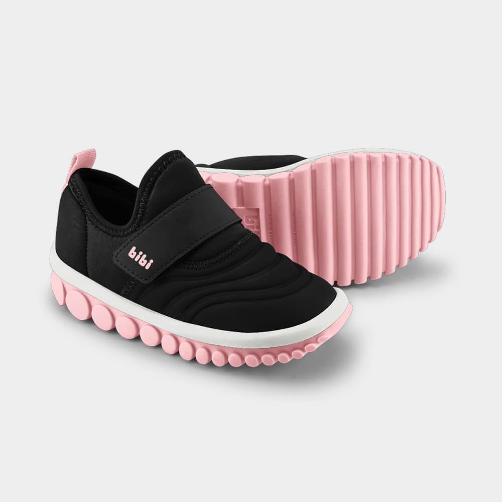Tênis Infantil Bibi Roller 2.0 Preto com Rosa - 3