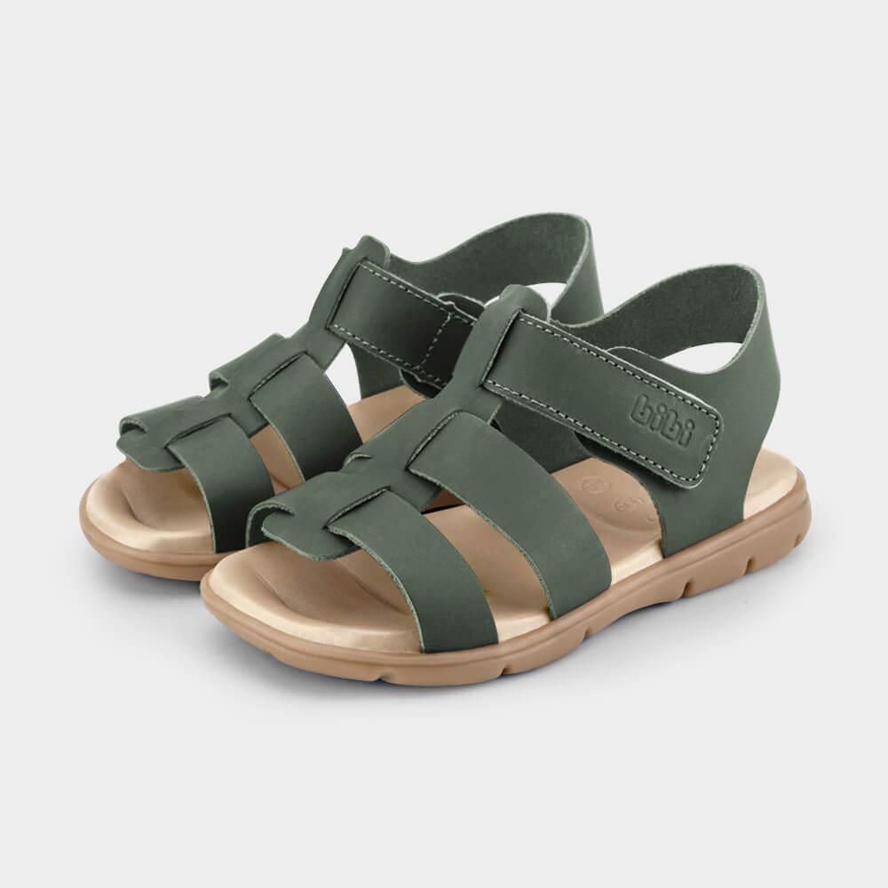 Sandália Infantil Bibi Basic Sandals Kids Verde Folha - 2