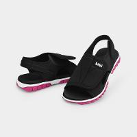 Papete Infantil Bibi Summer Roller Sport 2.0 Preta com Rosa - 3