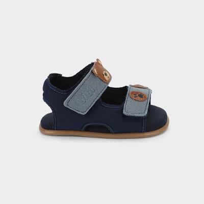 Sandália Infantil Bibi Afeto 2.0 Azul Marinho de Ursinho 14/15