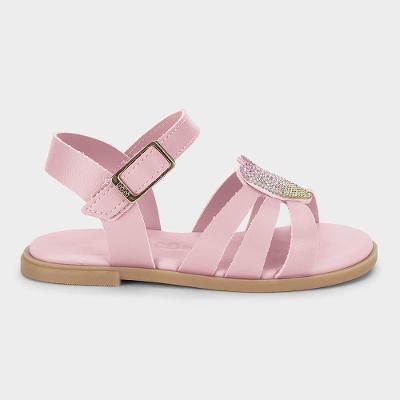 Sandália Infantil Bibi Shine Mini Rosa de Coração 1233055 20