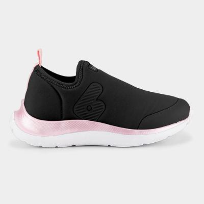 Tênis Infantil Bibi Action Preto com Rosa