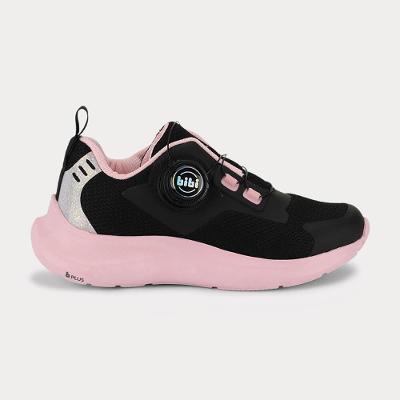 Tênis Infantil Bibi Fit Preto com Rosa 1242008