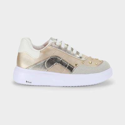 Tênis Infantil Bibi Glam Dourado