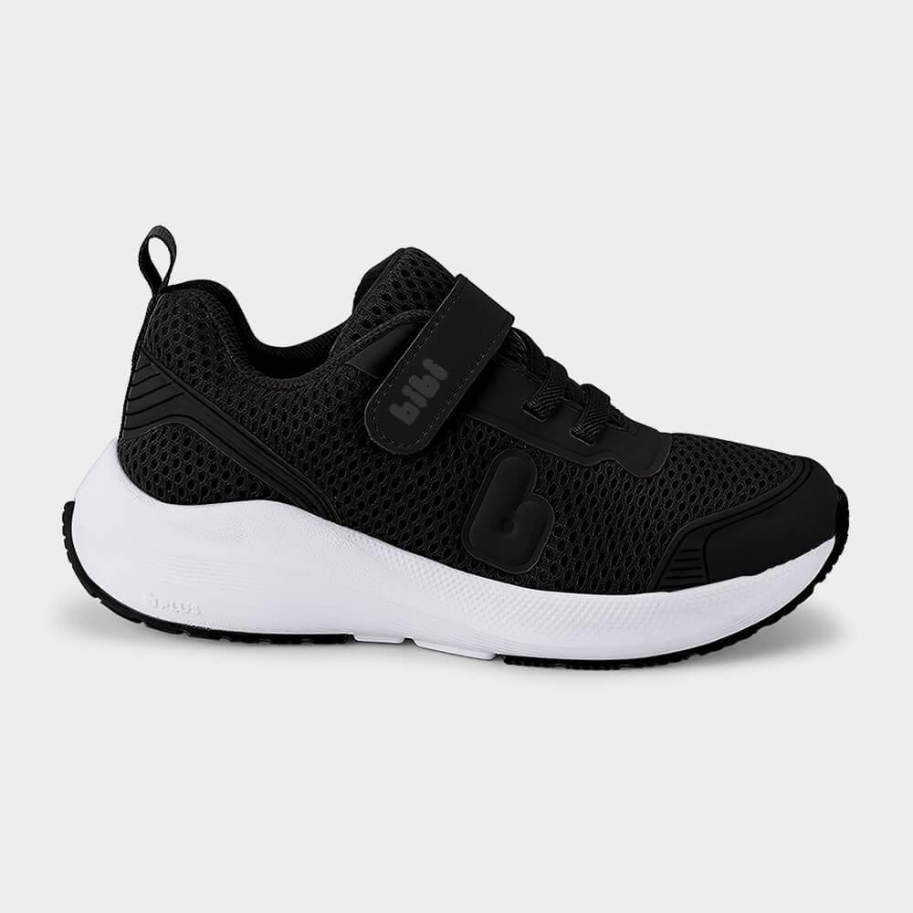 Tênis Infantil Bibi High School Preto com Branco - 1