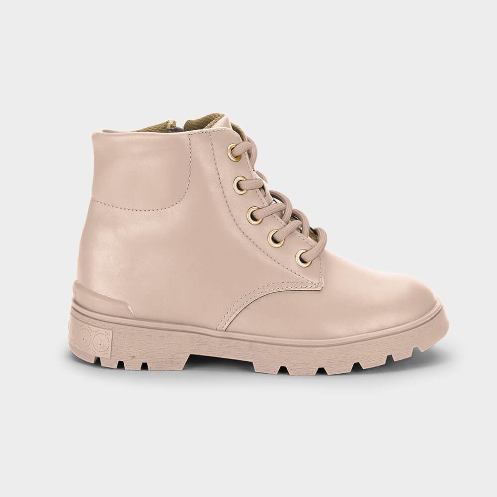 Bota Infantil Bibi Urban Coturno Bege - 1