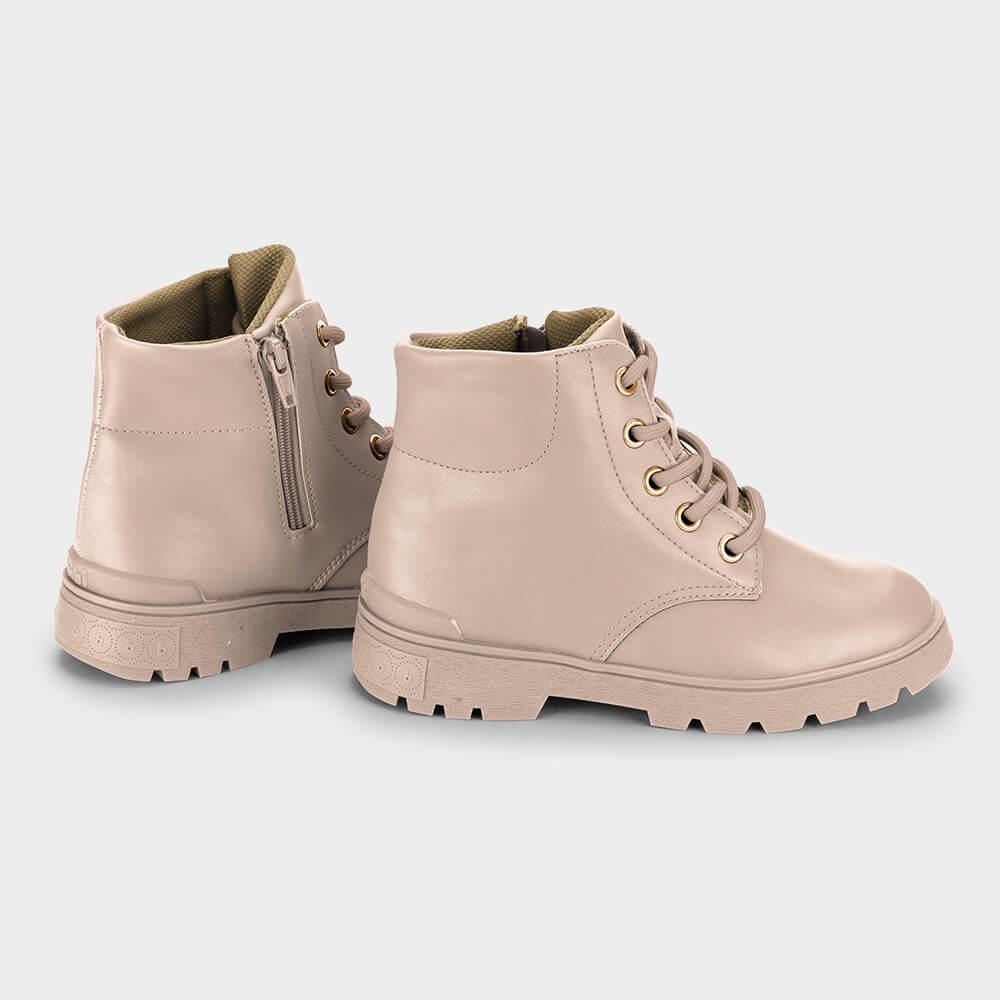 Bota Infantil Bibi Urban Coturno Bege - 3