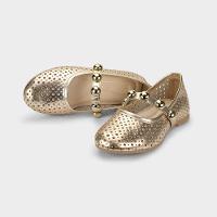 Sapatilha Infantil Bibi Ballerina Basic Dourada - 2