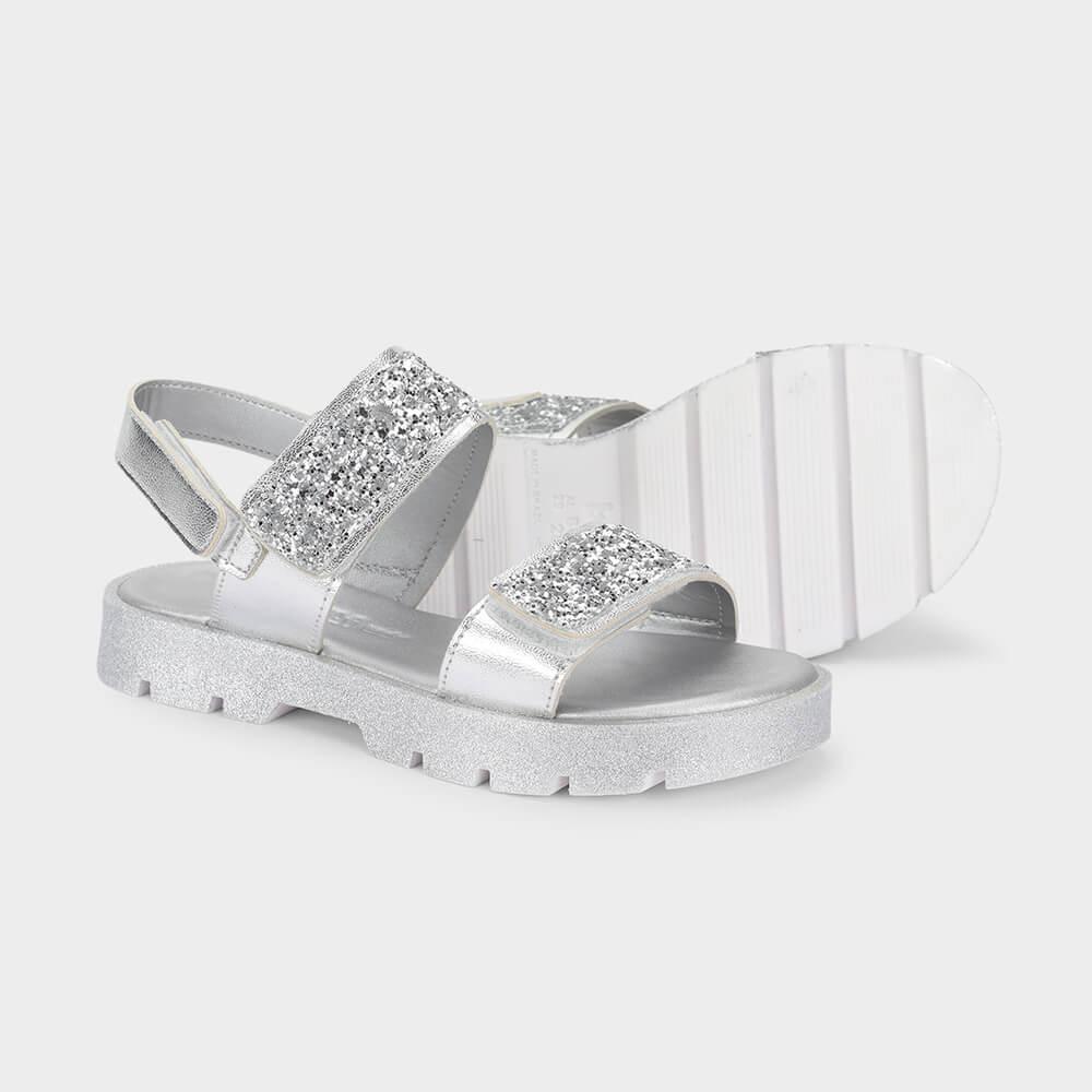 Sandália Infantil Bibi Plataforma 2.0 Prata - 4