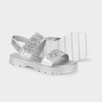 Sandália Infantil Bibi Plataforma 2.0 Prata - 4