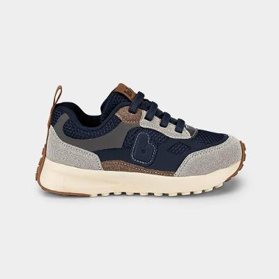 Tênis Infantil Bibi Jogging Kids Azul Marinho e Grafite
