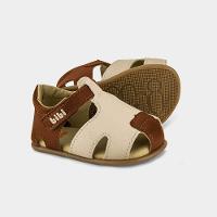 Sandália Infatil Bibi Afeto 3.0 Marrom com Bege - 4