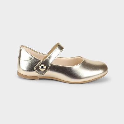 Sapatilha Infantil Bibi Ballerina Basic Dourada 20