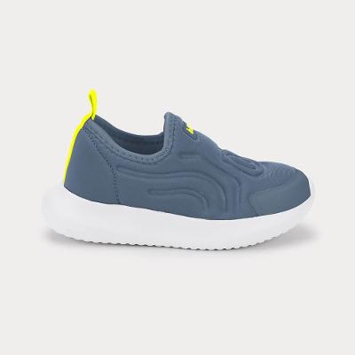 Tênis Infantil Bibi Flash Azul com Amarelo 27