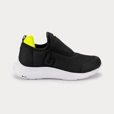 Tênis Infantil Bibi Action Preto com Amarelo
