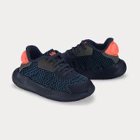 Tênis Infantil Bibi Flash Azul Marinho com Laranja - 3